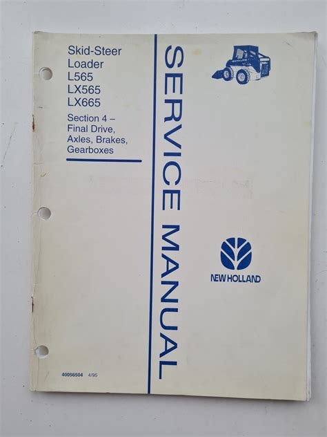 new holland lx565 service manual